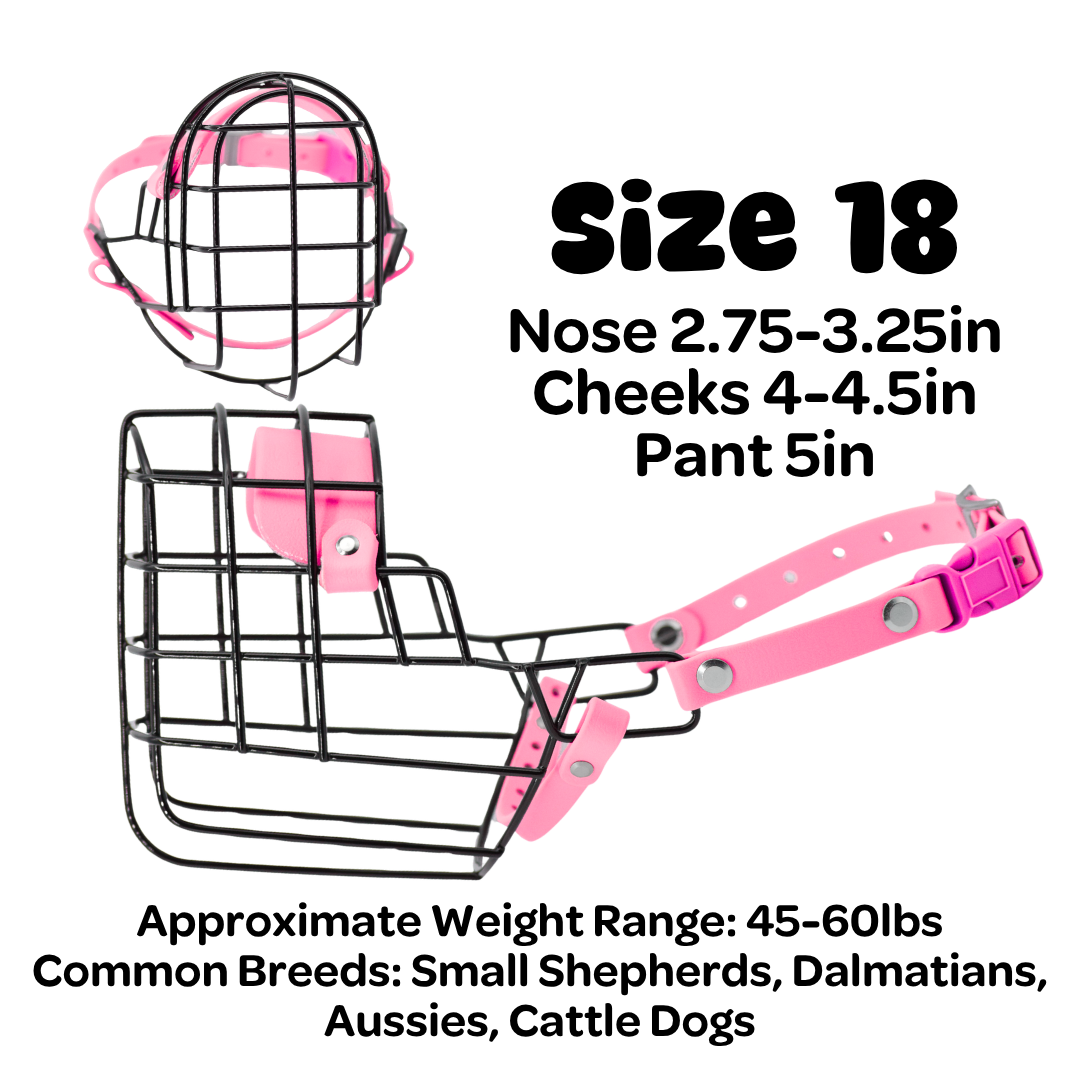 Size 65 Standard Muzzle — Big Snoof Dog Gear